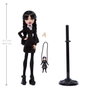 Monster High Muñeca Wednesday Addams con Cosa y bolso