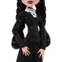 Monster High Muñeca Wednesday Addams con Cosa y bolso