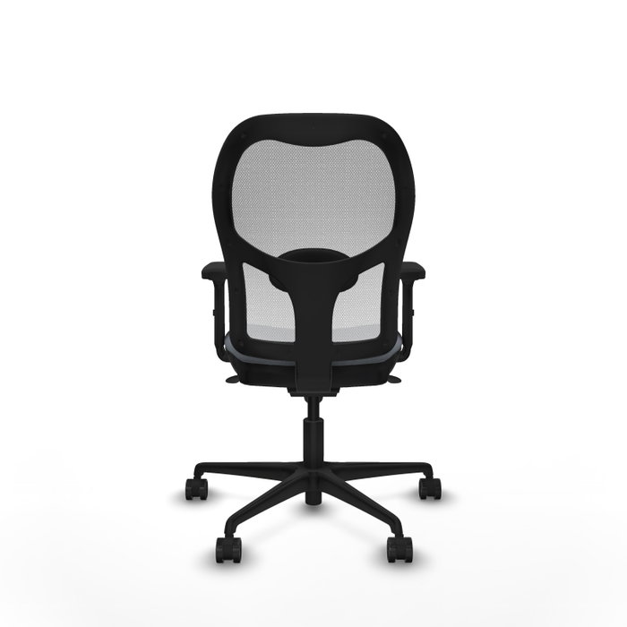 PIQUERAS Y CRESPO Silla de oficina Jorquera con mecanismo Sincro, Gris y Blanco PIQUERAS Y CRESPO Silla de oficina Jorquera con mecanismo Sincro, Gris y Blanco