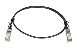 D-Link DEM-CB100S28 Cable de fibra óptica e InfiniBand 1 m SFP28 Negro, Plata