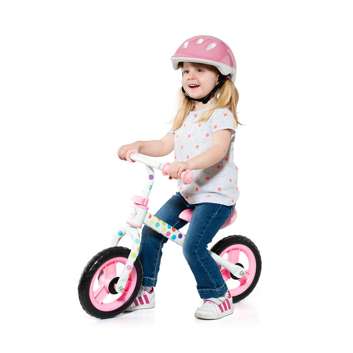Bicicleta Infantil Moltó 20212 Rosa Sin Pedales