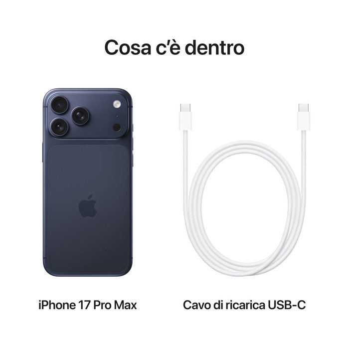 Apple iPhone 17 Pro Max 1TB 6.9 pulgadas 5G Azul oscuro