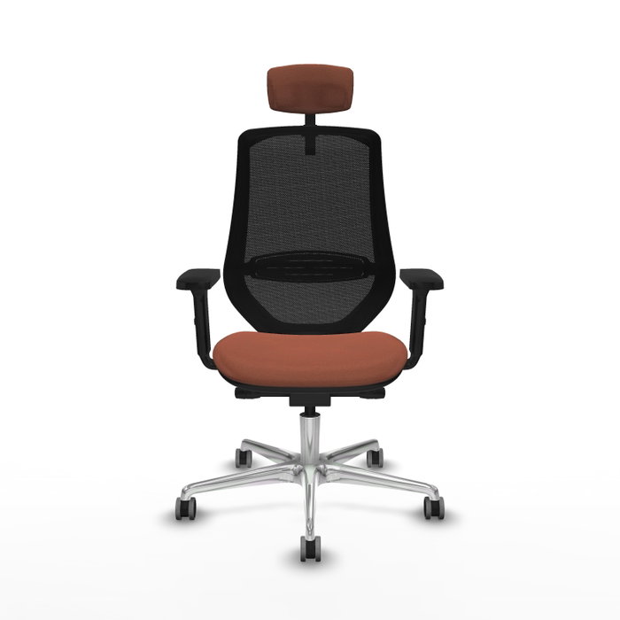 PIQUERAS Y CRESPO Silla de oficina Mardos con mecanismo Sincro/Traslack Marrón/Negro PIQUERAS Y CRESPO Silla de oficina Mardos con mecanismo Sincro/Traslack Marrón/Negro