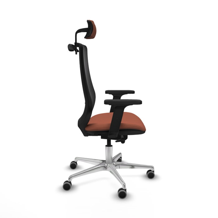 PIQUERAS Y CRESPO Silla de oficina Mardos con mecanismo Sincro/Traslack Marrón/Negro PIQUERAS Y CRESPO Silla de oficina Mardos con mecanismo Sincro/Traslack Marrón/Negro
