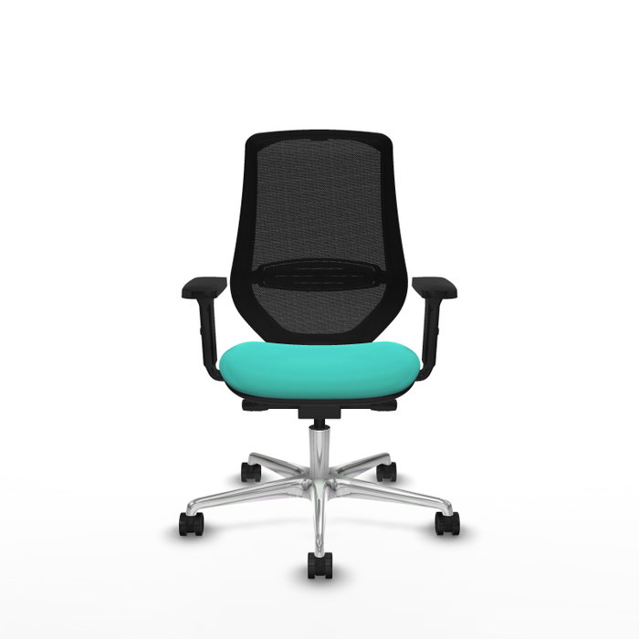 PIQUERAS Y CRESPO Silla de oficina Mardos con mecanismo Sincro/Traslack Turquesa y Negro PIQUERAS Y CRESPO Silla de oficina Mardos con mecanismo Sincro/Traslack Turquesa y Negro
