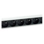 Equip Regleta de alimentación rack 19 1U, 8 tomas Schuko (estándar europeo), cable 1.8m