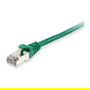 EQUIP 605547 Patchkabel Cat6 S/FTP 2xRJ45 0.50m Verde LSZH