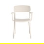 Silla Apilable Crema Pp Contract 51,50 X 51 X 80 cm (Set de 2)