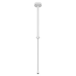 Hanwha SBP-300CMTW - Teleskop-Deckenhalterung (Soporte de techo telescópico) para cámaras, Blanco, Aluminio, Capacidad máxima 20 kg