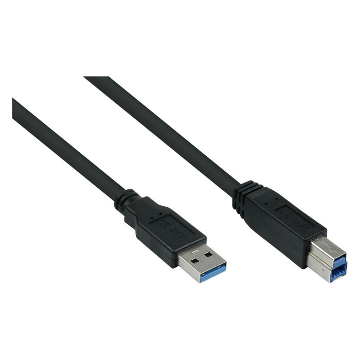 Kabelmeister Cable USB 3.0 A-A UL negro 0,5m Kabelmeister Cable USB 3.0 A-A UL negro 0,5m
