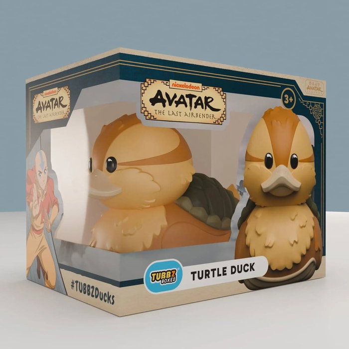 Numskull Avatar: la leyenda de Aang Tubbz Figura PVC Turtle Duck Boxed Edition