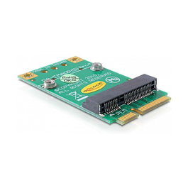 DeLOCK Konverter Mini PCI Express Half-Size a Full-Size