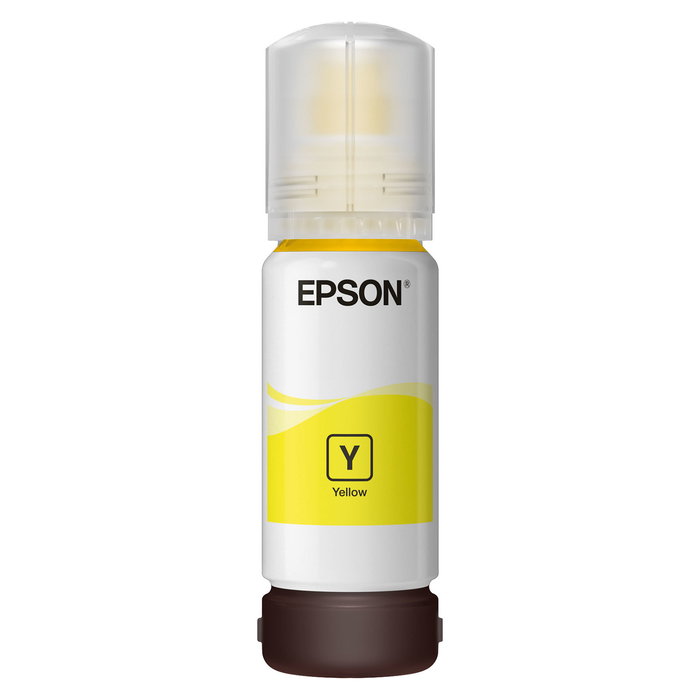 Epson 1LB - Botella de Tinta Amarilla para Impresoras EcoTank, Repuesto de Tinta Alta Capacidad