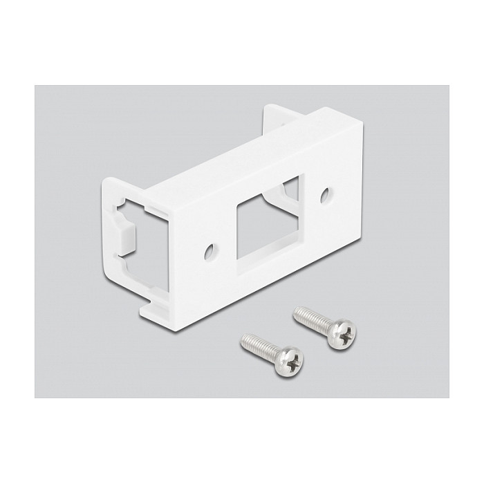 DeLOCK Cable de extensión de red Easy 45 Cat.6A S/FTP RJ45 macho a hembra 50 cm