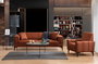 Atelier Del Sofa Horizon Sofá 1 Plaza Rojo Teja 90x85x77 cm