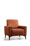 Atelier Del Sofa Horizon Sofá 1 Plaza Rojo Teja 90x85x77 cm