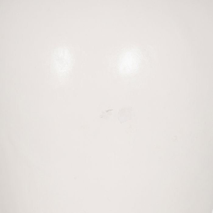 Jarrón Blanco Terracota Decoración 51 X 51 X 100 cm