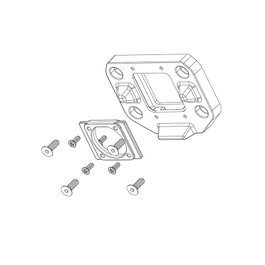 SRAM Soporte para montaje de batería extra en E-Bikes Eagle Powertrain con cable 185mm