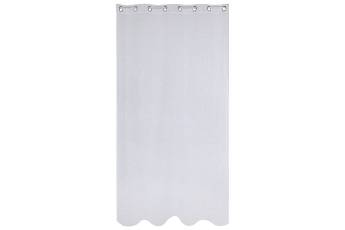 DKD Home Decor Cortina Blanco 260 x 140 cm (2 Unidades) Poliester DKD Home Decor Cortina Blanco 260 x 140 cm (2 Unidades) Poliester