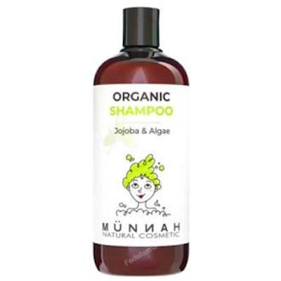 MUNNAH Bio Champu Jojoba Y Algas 250 Ml Champu Ecológico con Aceite de Jojoba y Extracto de Algas para Limpieza Delicada y Regulación de Grasa MUNNAH Bio Champu Jojoba Y Algas 250 Ml Champu Ecológico con Aceite de Jojoba y Extracto de Algas para Limpieza Delicada y Regulación de Grasa
