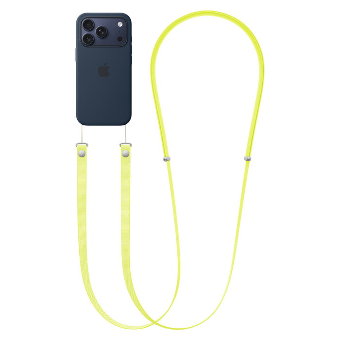 Apple Correa Crossbody Neon Yellow