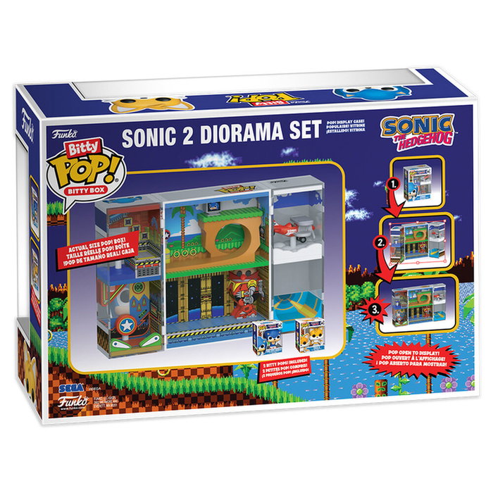 Funko Sonic 2 Bitty POP! Boxes Vinyl Figura Diorama Set Funko Sonic 2 Bitty POP! Boxes Vinyl Figura Diorama Set