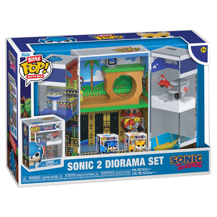 Funko Sonic 2 Bitty POP! Boxes Vinyl Figura Diorama Set Funko Sonic 2 Bitty POP! Boxes Vinyl Figura Diorama Set