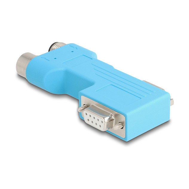 DeLOCK Divisor de bus CAN D-Sub 9 a M12 5 pines A-codificado Azul