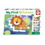 Educa My First Puzzles Animales de la Selva - 4 Puzles Progresivos de 5 a 8 Piezas +3 Años