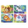 Educa My First Puzzles Animales de la Selva - 4 Puzles Progresivos de 5 a 8 Piezas +3 Años