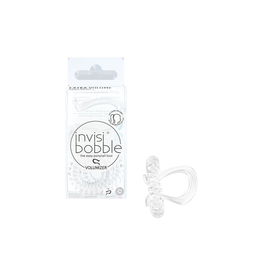 Invisibobble Volumizer Crystal Clear Pack (1 Volumizer + 1 Original) - Accesorios para el Pelo