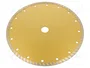 PROLINE Disco cortante de diamante de 230mm