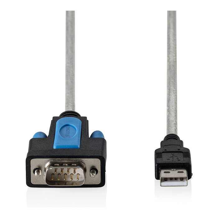 Digitus Cable Adaptador USB 2.0 a RS232 DA-70170, 1,8 m