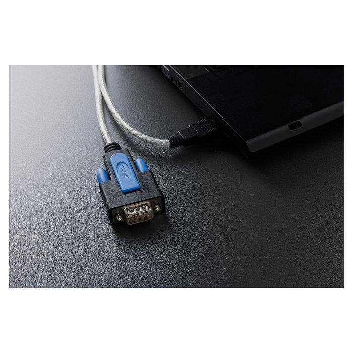Digitus Cable Adaptador USB 2.0 a RS232 DA-70170, 1,8 m