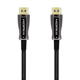 AISENS Cable HDMI V2.1 AOC 8K@60Hz 4K@120Hz 15m Negro