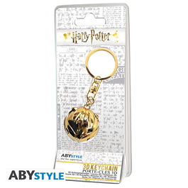 Abystyle Llavero 3D Harry Potter Snitch