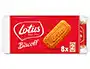 Lotus Biscoff Galletas Caramelizadas Crujientes Pack de 8 bolsas (2 unidades c/u) - 124 g
