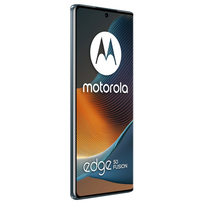 Motorola edge 50 Fusion Smartphone 5G Dual SIM 8GB RAM 256GB Pantalla pOLED 6.7" 144Hz Snapdragon 7s Gen 2 Cámara 50MP Azul Forest Android 14 IP68 DE