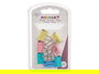 Pincello Set 7 Pinzas Clip Color Pastel Pequeñas 7.5x12.5x2 cm (Set de 24)