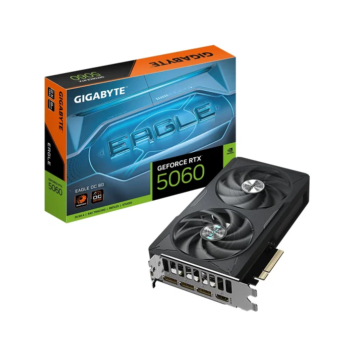 Gigabyte GeForce RTX 5060 EAGLE OC 8GB GDDR7 Gigabyte GeForce RTX 5060 EAGLE OC 8GB GDDR7
