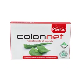 ARTESANIA Colon Net Plantis 30 Cápsulas - Combinación de Extractos Vegetales, Oligoelementos y Prebióticos para el Tránsito Intestinal