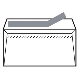 Sobre Sam 120X176 Blanco 90G Open (Silicona) Paquete De 25