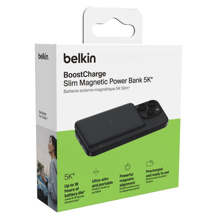 Belkin BoostCharge Slim 5000 mAh Negro BPD010hqBK
