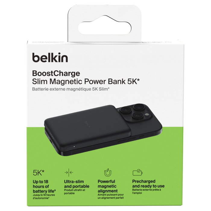 Belkin BoostCharge Slim 5000 mAh Negro BPD010hqBK
