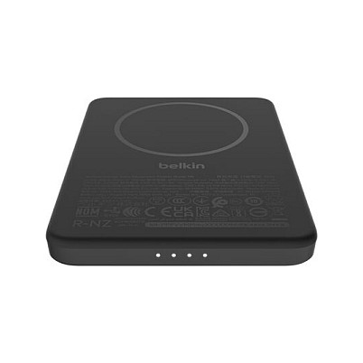 Belkin Cargador Inalámbrico Delgado 5000 mAh 15W Fast Charge USB-C Negro