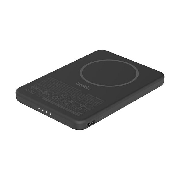Belkin Cargador Inalámbrico Delgado 5000 mAh 15W Fast Charge USB-C Negro