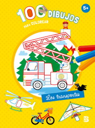 BALLON, 100 DIBUJOS PARA COLOREAR - LOS TRANSPORTES