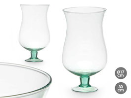 Giftdecor Copa Vidrio Reciclado Transparente 17 cm x 30 cm (Set de 6)
