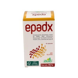 AVD REFORM Epadx 40 Cápsulas Suplemento Dietético para Mantenimiento Hepático con SAMe, NAC y Silimarina