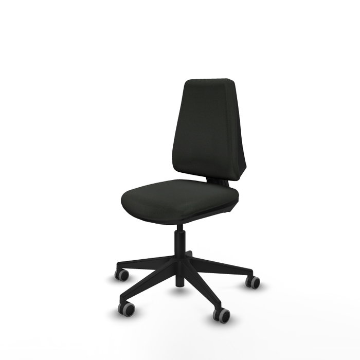 PIQUERAS Y CRESPO Silla de oficina Elche con mecanismo Contacto permanente, Negro PIQUERAS Y CRESPO Silla de oficina Elche con mecanismo Contacto permanente, Negro